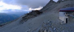 Archiv Foto Webcam Grächen: Seetalhorn 19:00