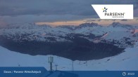 Archived image Webcam Davos Klosters: Weissfluhjoch (2260 m) 20:00