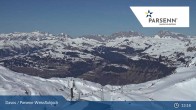 Archiv Foto Webcam Davos: Parsenn-Weissfluhjoch 12:00