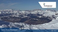 Archiv Foto Webcam Davos: Parsenn-Weissfluhjoch 14:00