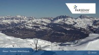 Archived image Webcam Davos Klosters: Weissfluhjoch (2260 m) 08:00