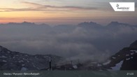Archived image Webcam Davos Klosters: Weissfluhjoch (2260 m) 21:00