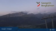 Archiv Foto Webcam Savognin, Bergstation Panoramabahn 21:00