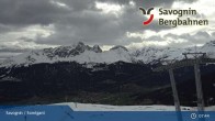 Archived image Webcam ski resort Savognin, mountain station "Panoramabahn" 07:00
