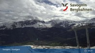 Archiv Foto Webcam Savognin, Bergstation Panoramabahn 08:00