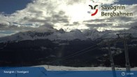 Archiv Foto Webcam Savognin, Bergstation Panoramabahn 07:00