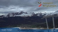 Archived image Webcam ski resort Savognin, mountain station "Panoramabahn" 18:00