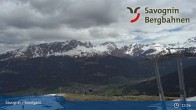 Archiv Foto Webcam Savognin, Bergstation Panoramabahn 14:00