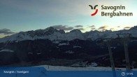 Archived image Webcam ski resort Savognin, mountain station "Panoramabahn" 07:00