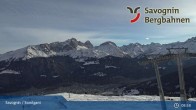 Archived image Webcam ski resort Savognin, mountain station "Panoramabahn" 08:00