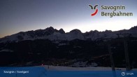 Archiv Foto Webcam Savognin, Bergstation Panoramabahn 06:00