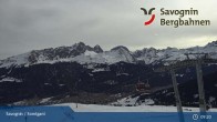 Archiv Foto Webcam Savognin, Bergstation Panoramabahn 08:00