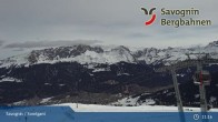 Archiv Foto Webcam Savognin, Bergstation Panoramabahn 10:00