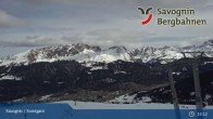 Archiv Foto Webcam Savognin, Bergstation Panoramabahn 12:00