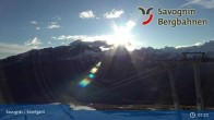 Archiv Foto Webcam Savognin, Bergstation Panoramabahn 06:00