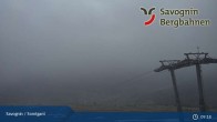 Archiv Foto Webcam Savognin, Bergstation Panoramabahn 08:00