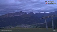 Archived image Webcam ski resort Savognin, mountain station "Panoramabahn" 20:00
