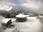 Archived image Webcam Scuol: mountain station chairlift &#34;Prui&#34; 07:00