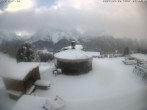 Archived image Webcam Scuol: mountain station chairlift &#34;Prui&#34; 06:00