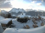 Archiv Foto Webcam Scuol: Bergrestaurant Prümaran Prui 07:00