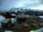 Archived image Webcam Scuol: mountain station chairlift &#34;Prui&#34; 17:00