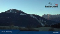 Archived image Webcam Moserberg at Kössen Ski Resort 07:00