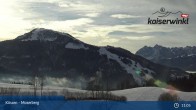 Archived image Webcam Moserberg at Kössen Ski Resort 10:00