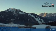 Archived image Webcam Moserberg at Kössen Ski Resort 07:00