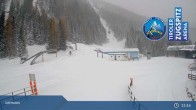 Archived image Webcam Lermoos - Hochmoos Express Lift Top Station 14:00