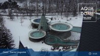 Archived image Webcam Therme Längenfeld Spa - Aqua Dome 14:00