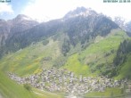 Archiv Foto Webcam Blick auf Vals Dorf 11:00