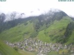Archiv Foto Webcam Blick auf Vals Dorf 09:00