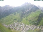 Archiv Foto Webcam Blick auf Vals Dorf 15:00