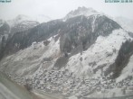 Archiv Foto Webcam Blick auf Vals Dorf 11:00