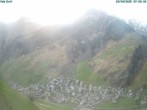 Archiv Foto Webcam Blick auf Vals Dorf 01:00