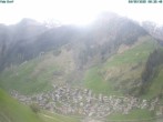 Archiv Foto Webcam Blick auf Vals Dorf 07:00