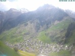 Archiv Foto Webcam Blick auf Vals Dorf 09:00