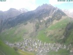 Archiv Foto Webcam Blick auf Vals Dorf 17:00
