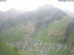 Archiv Foto Webcam Blick auf Vals Dorf 19:00