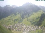Archiv Foto Webcam Blick auf Vals Dorf 09:00