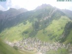Archiv Foto Webcam Blick auf Vals Dorf 13:00