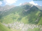 Archiv Foto Webcam Blick auf Vals Dorf 15:00