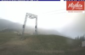 Archived image Webcam top station Brunni - Haggenegg 13:00