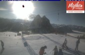 Archived image Webcam top station Brunni - Haggenegg 09:00