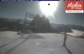 Archived image Webcam top station Brunni - Haggenegg 11:00