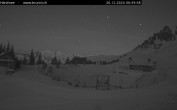 Archived image Webcam Engelberg: Lake Härzlisee & mountain restaurant Kräuterhütte 06:00