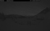 Archived image Webcam Engelberg: Lake Härzlisee & mountain restaurant Kräuterhütte 23:00