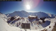 Archiv Foto Webcam Andermatt-Sedrun: Bergstation Gütsch 09:00