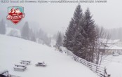 Archived image Webcam Brunni - View towards Mythen 13:00