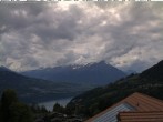 Archived image Webcam View of Thunsersee, Niesen mountain (2362m) and Kander valley 13:00